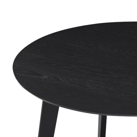 โต๊ะอาหารกลม EVERGREEN FURNITURE T-105  105 X 105 X 74  สีดำ_1